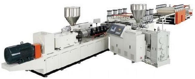 WPC/PVC結(jié)皮、自由發(fā)泡板生產(chǎn)線(xiàn)